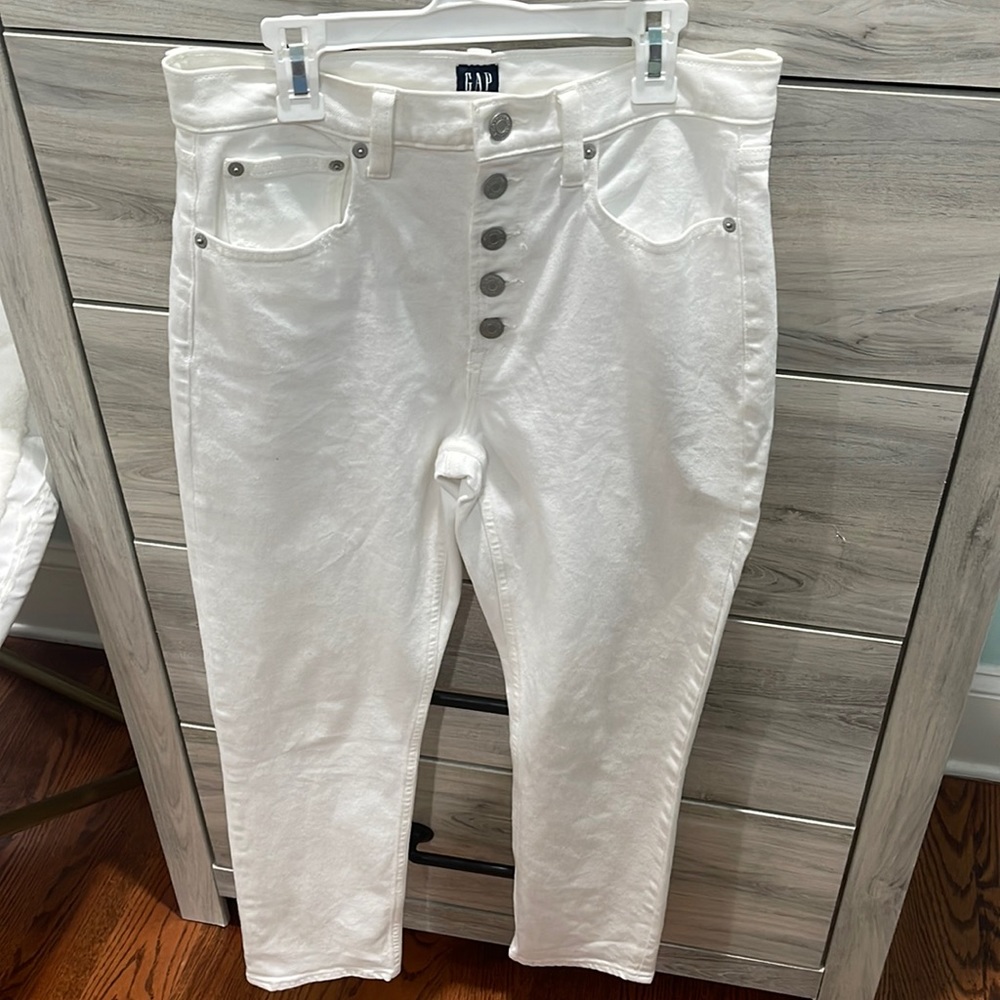 Gap White Jeans! Perfect Condition!